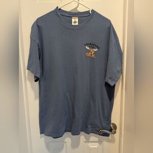 NWOT The Duck Co Talkeetna Alaska Graphic T-Shirt Men’s XL Blue Short Sleeve